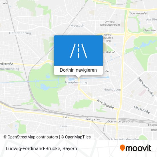 Ludwig-Ferdinand-Brücke Karte