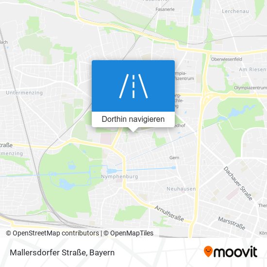 Mallersdorfer Straße Karte