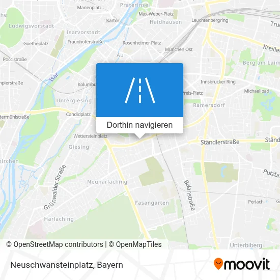 Neuschwansteinplatz Karte