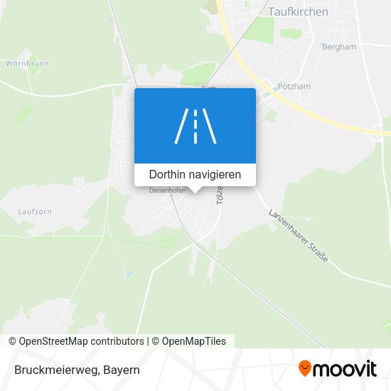 Bruckmeierweg Karte