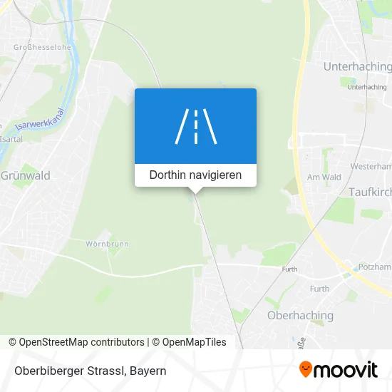 Oberbiberger Strassl Karte