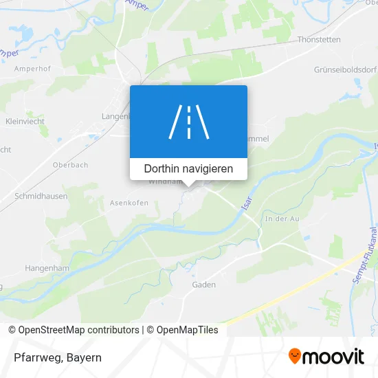 Pfarrweg Karte