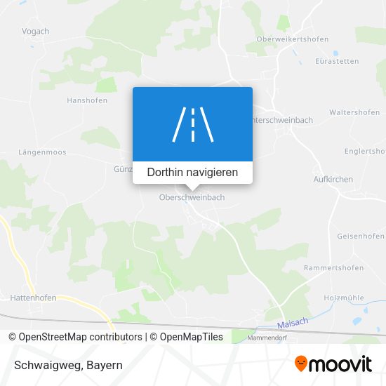 Schwaigweg Karte