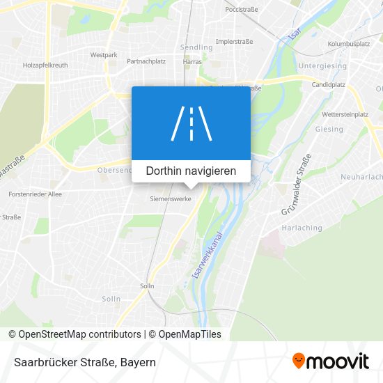 Saarbrücker Straße Karte