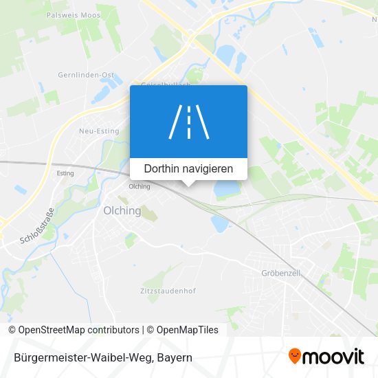 Bürgermeister-Waibel-Weg Karte