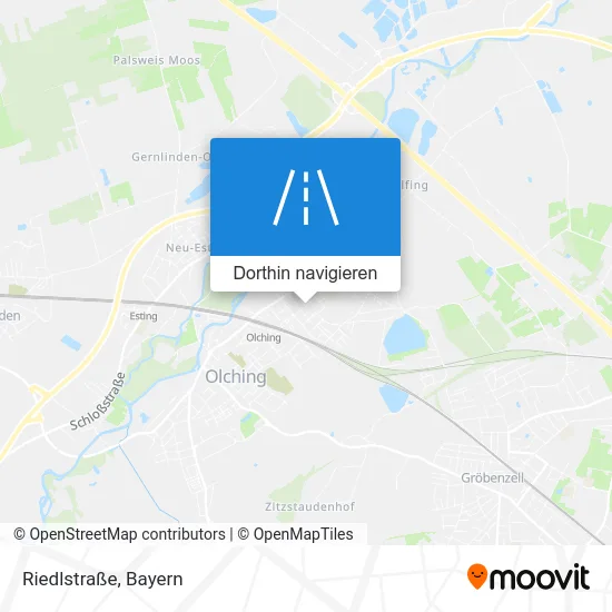 Riedlstraße Karte