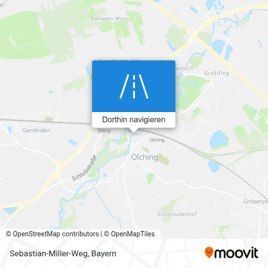 Sebastian-Miller-Weg Karte