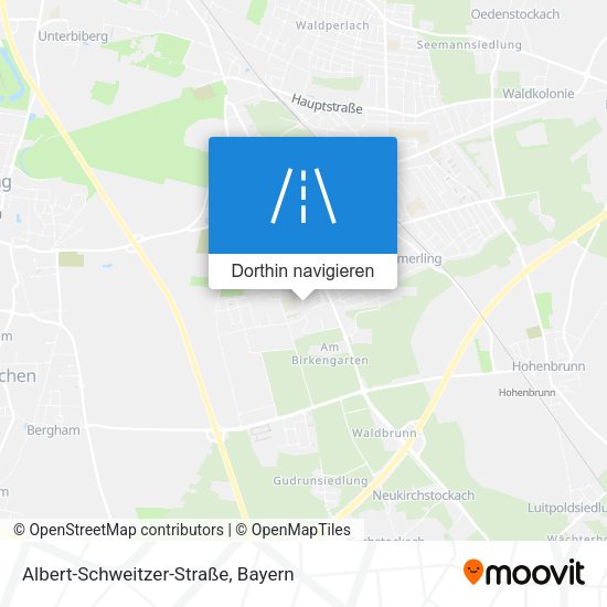 Albert-Schweitzer-Straße Karte