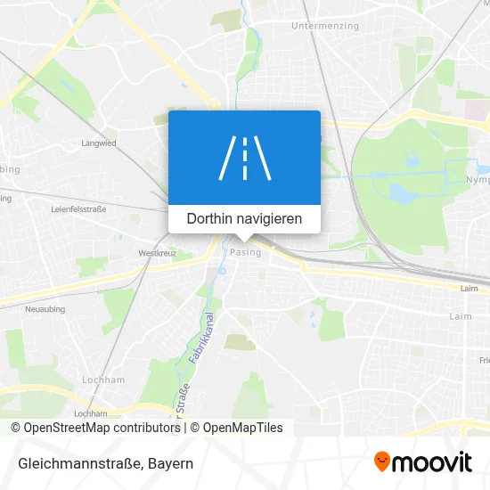 Gleichmannstraße Karte