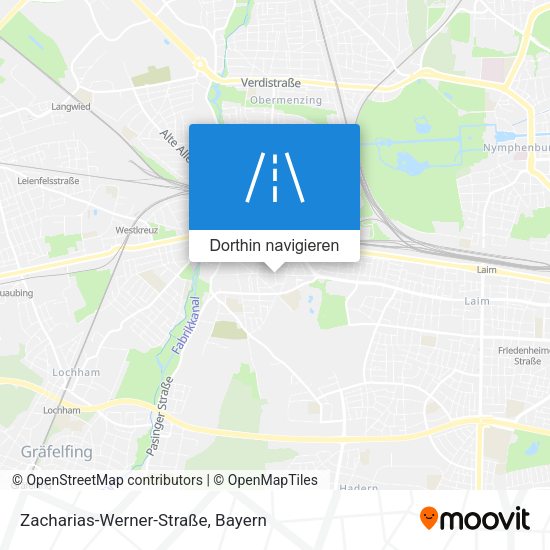 Zacharias-Werner-Straße Karte