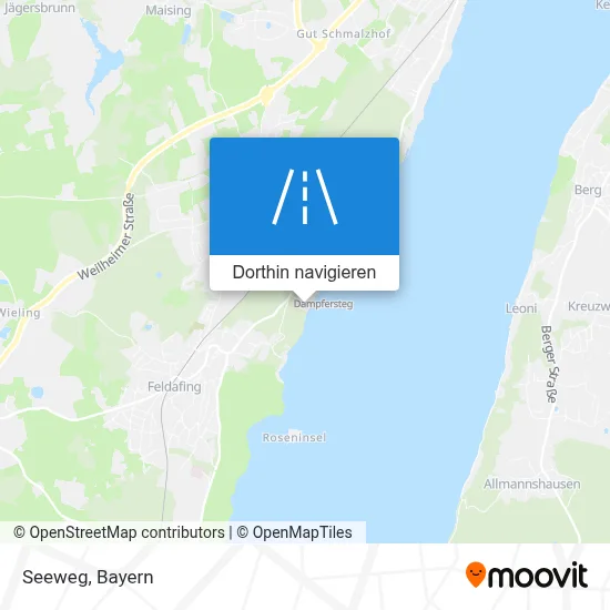 Seeweg Karte