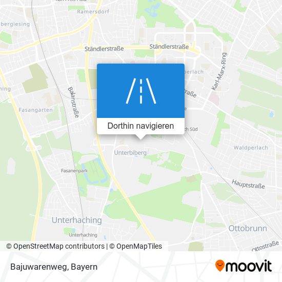 Bajuwarenweg Karte