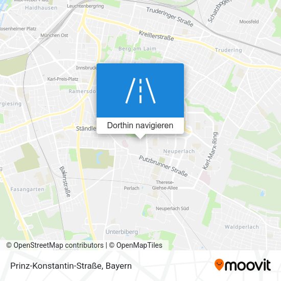 Prinz-Konstantin-Straße Karte