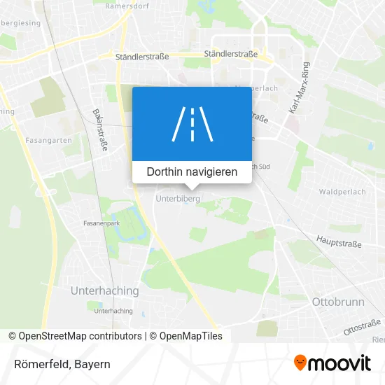 Römerfeld Karte
