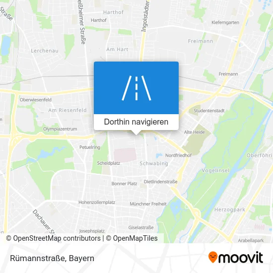 Rümannstraße Karte