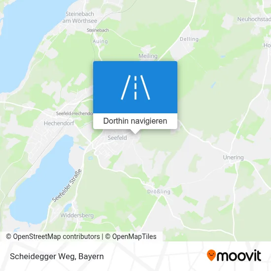 Scheidegger Weg Karte