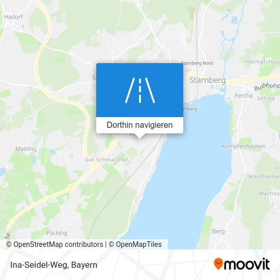 Ina-Seidel-Weg Karte