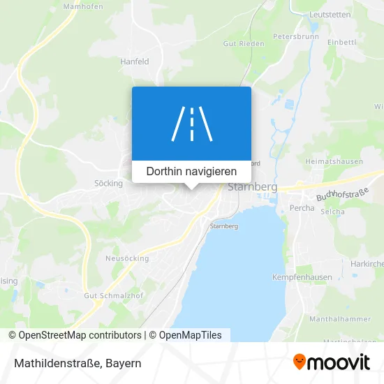 Mathildenstraße Karte