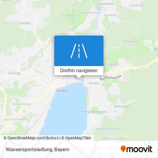 Wassersportsiedlung Karte