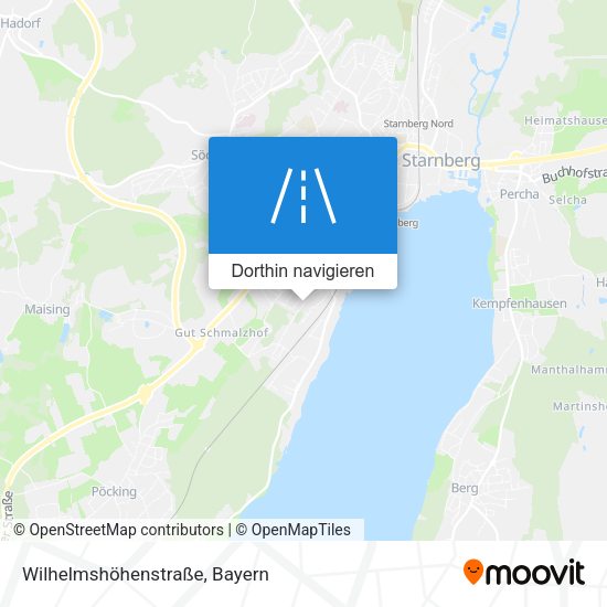 Wilhelmshöhenstraße Karte