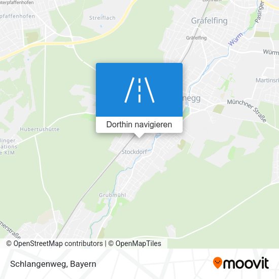 Schlangenweg Karte