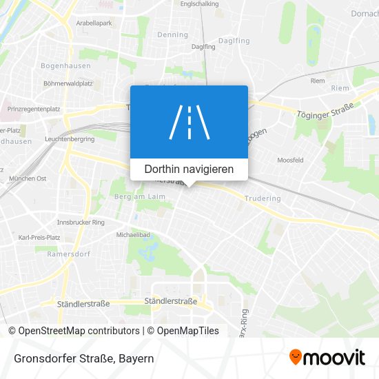 Gronsdorfer Straße Karte