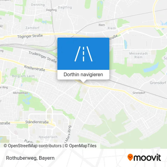 Rothuberweg Karte