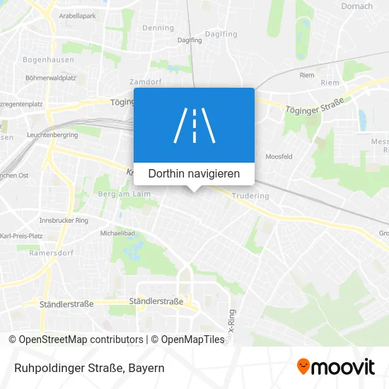 Ruhpoldinger Straße Karte