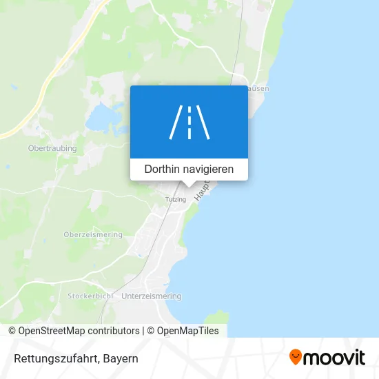 Rettungszufahrt Karte