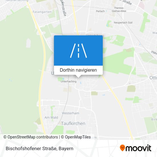 Bischofshofener Straße Karte