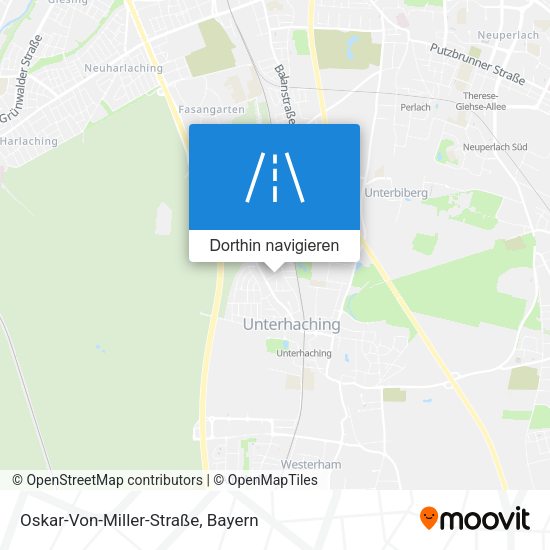 Oskar-Von-Miller-Straße Karte