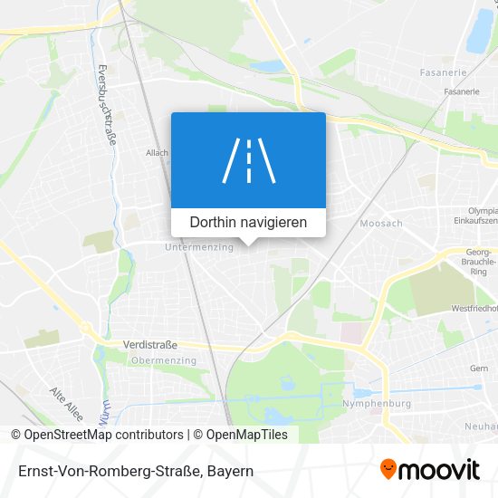 Ernst-Von-Romberg-Straße Karte
