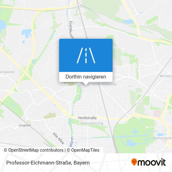 Professor-Eichmann-Straße Karte