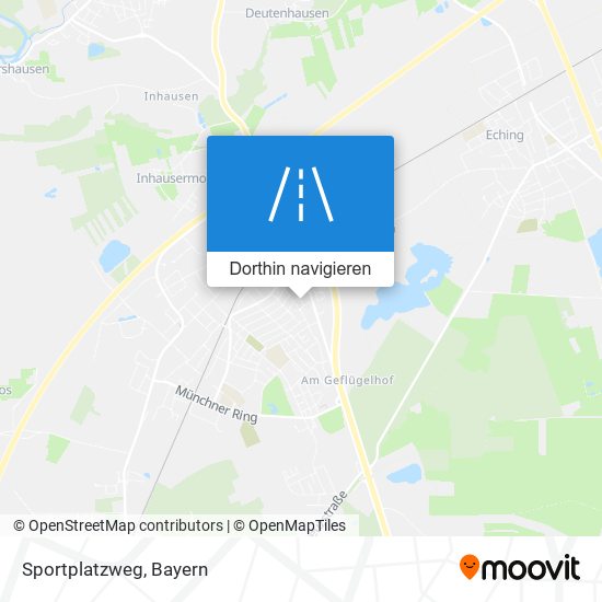 Sportplatzweg Karte