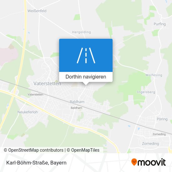 Karl-Böhm-Straße Karte