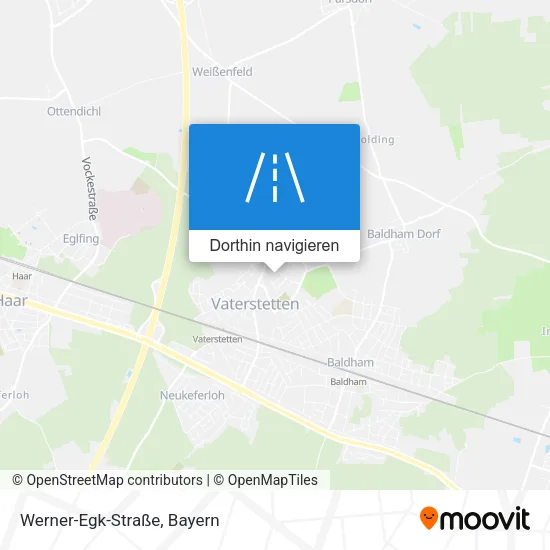 Werner-Egk-Straße Karte