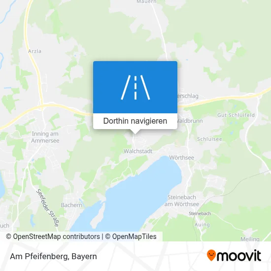 Am Pfeifenberg Karte