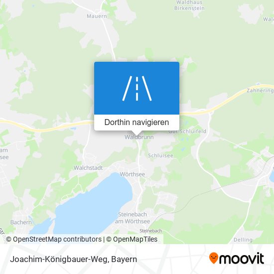 Joachim-Königbauer-Weg Karte