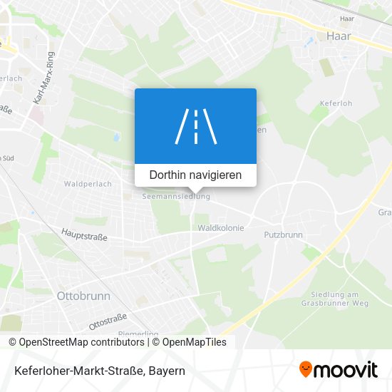 Keferloher-Markt-Straße Karte