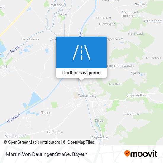 Martin-Von-Deutinger-Straße Karte