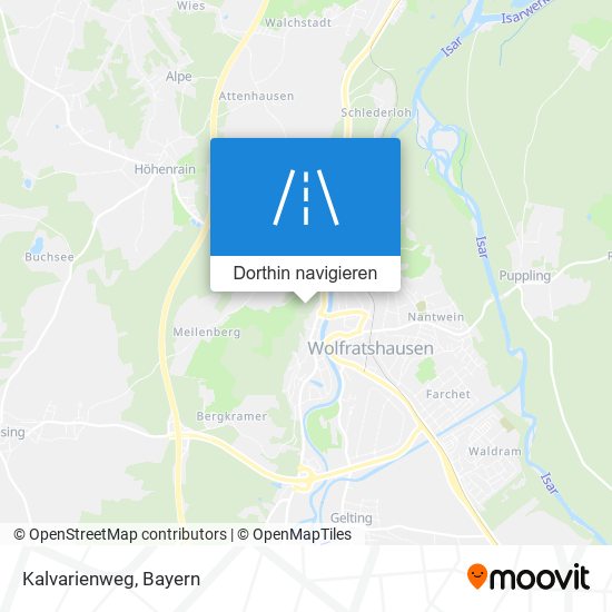 Kalvarienweg Karte