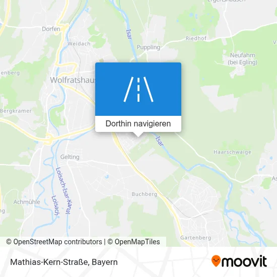 Mathias-Kern-Straße Karte