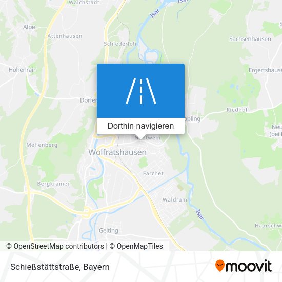 Schießstättstraße Karte