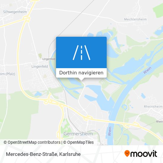 Wie Komme Ich Zu Der Mercedes Benz Strasse In Germersheim Mit Der Bahn Oder Dem Bus