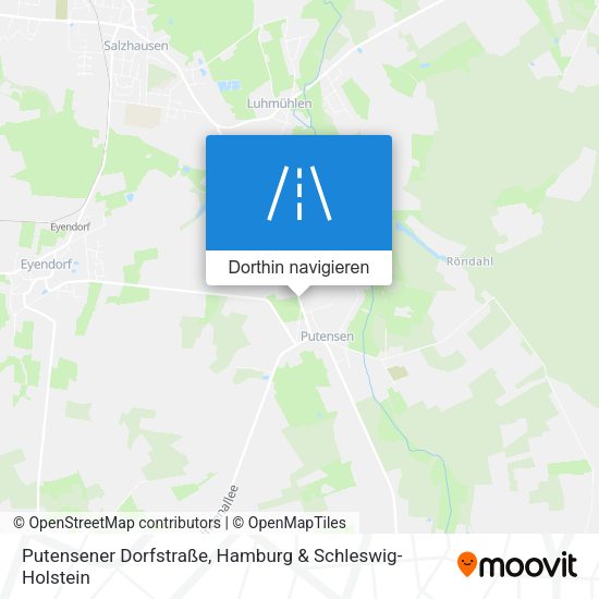 Putensener Dorfstraße Karte