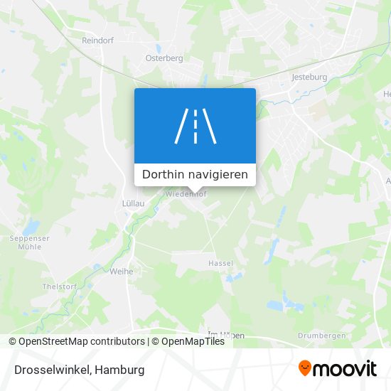 Drosselwinkel Karte