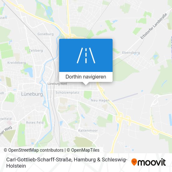 Carl-Gottlieb-Scharff-Straße Karte