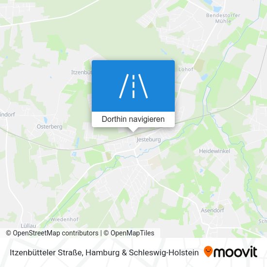 Itzenbütteler Straße Karte