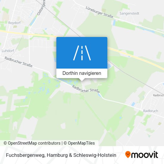 Fuchsbergenweg Karte