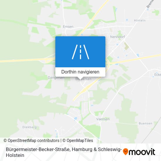 Bürgermeister-Becker-Straße Karte